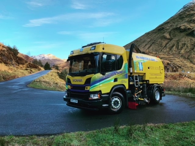 WM Hamilton & Sons Road Sweeper
